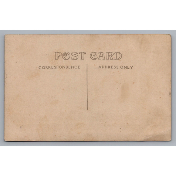 Studio Photo RPPC Woman Posing Hat and Purse Antique Fashion Real Photo Postcard - Picture 2 of 2